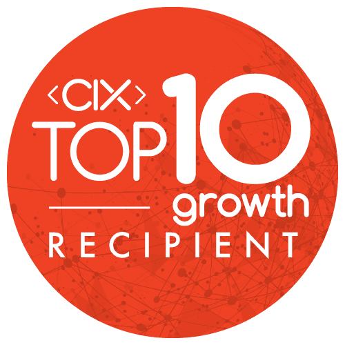 CIX Top10growth BadgeOrange