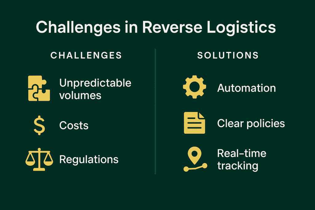 Challenges in Reverse Logistics