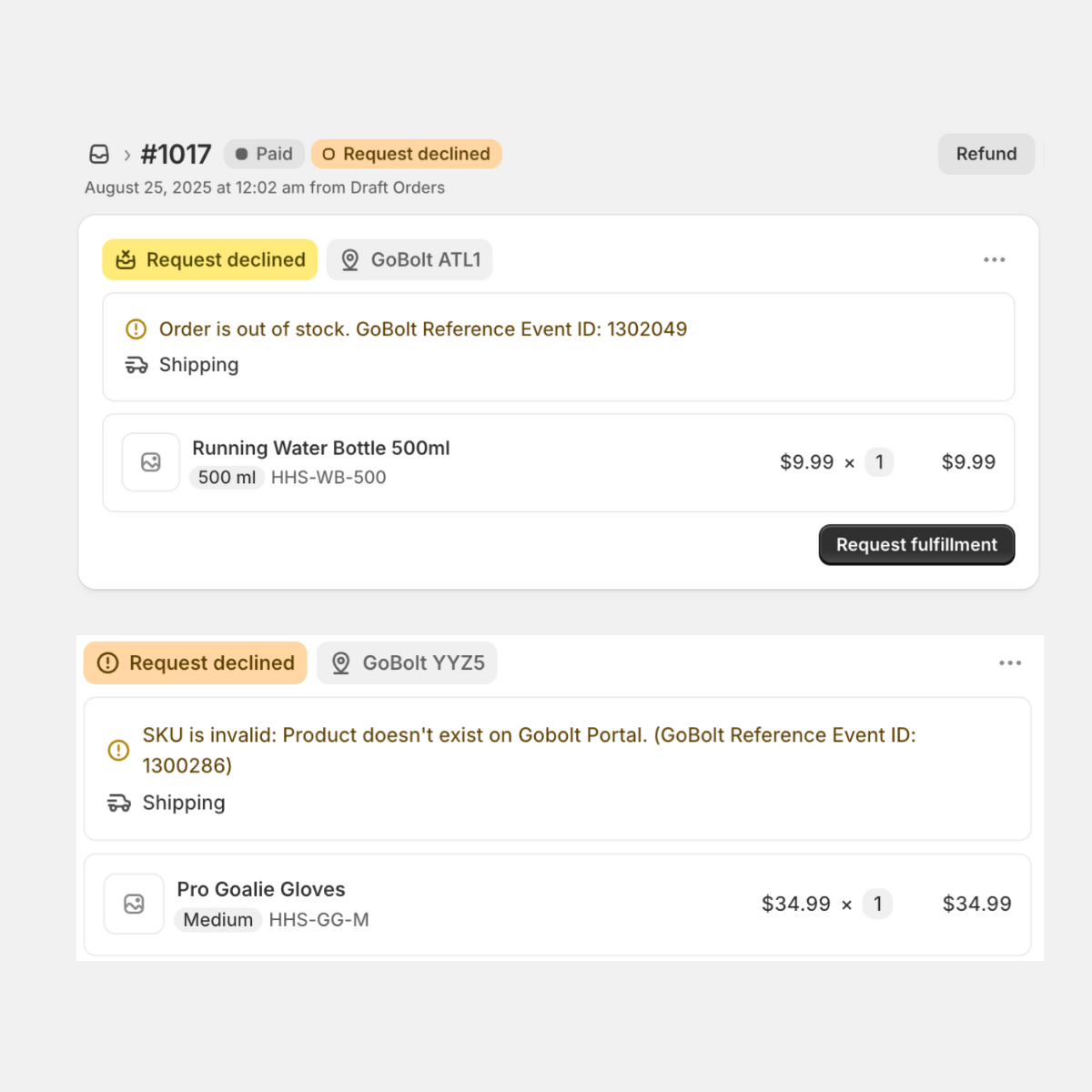 Error Transparency & Actionability