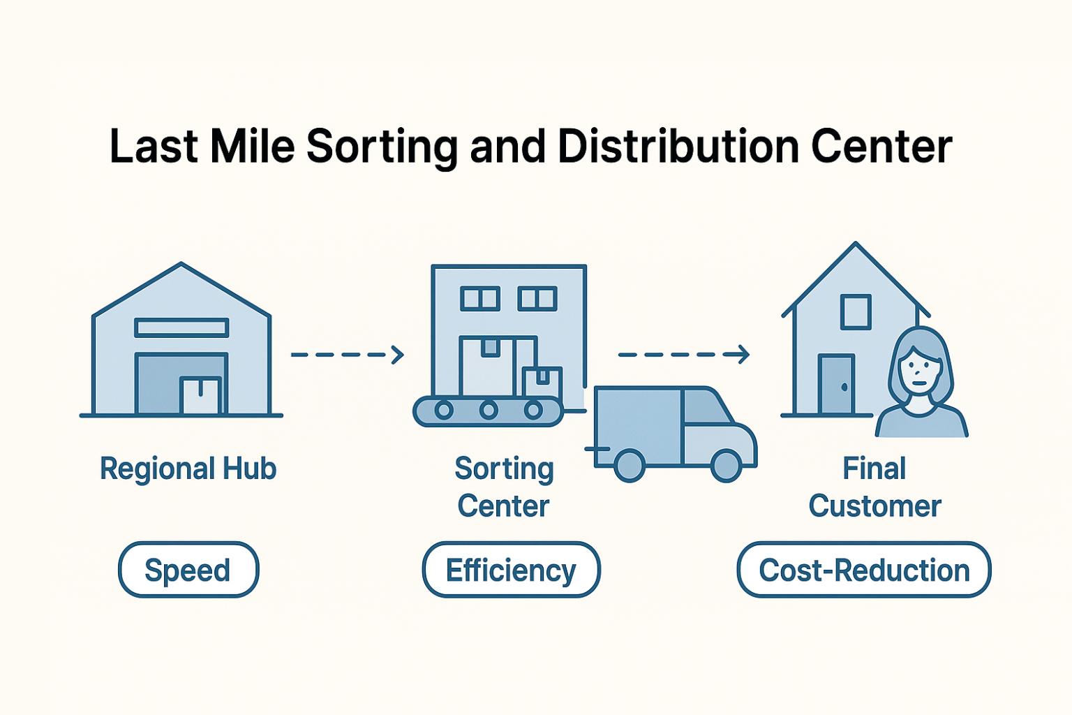 What is Last Mile Sorting and Distribution Center