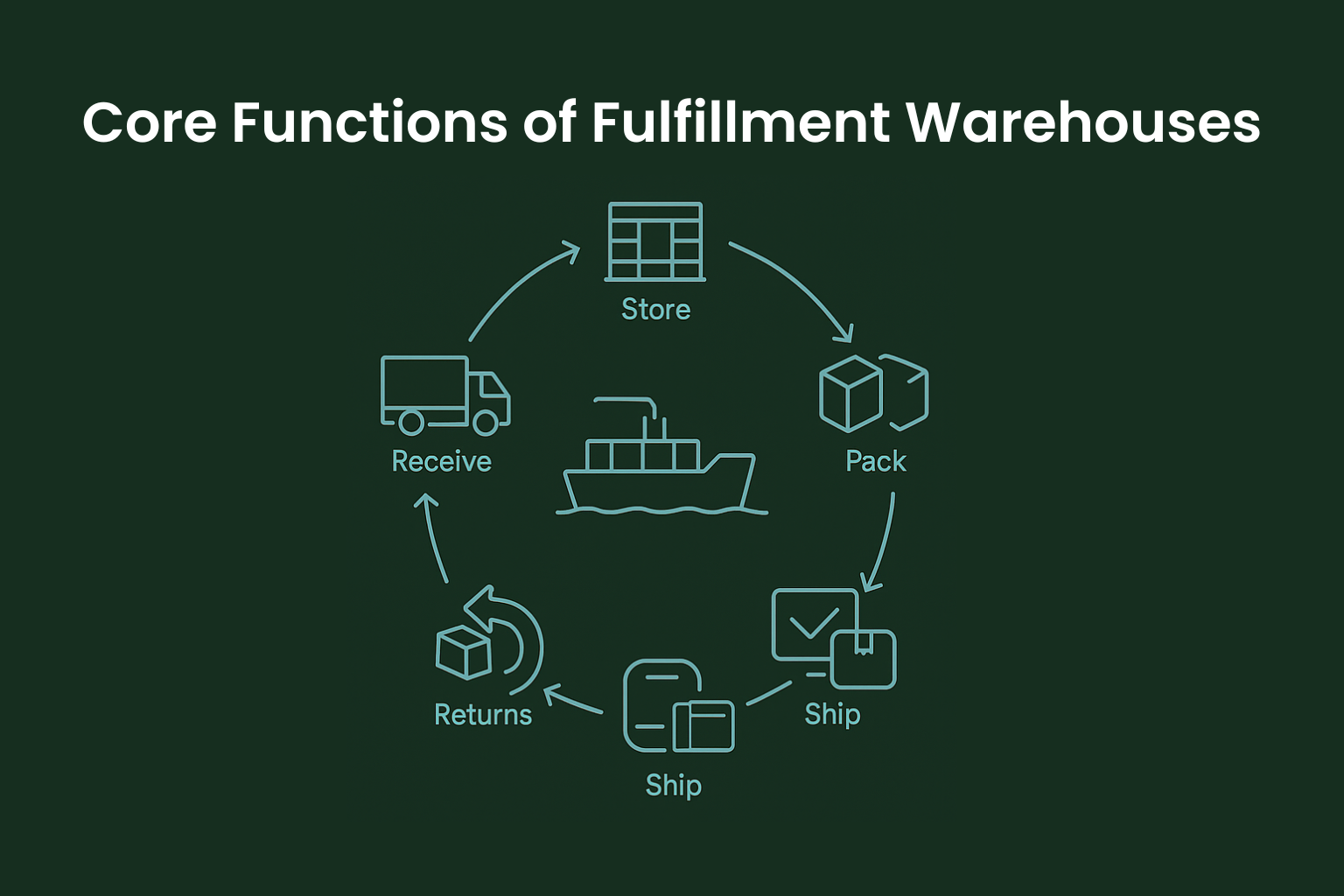 Core Functions of Fulfillment Warehouses