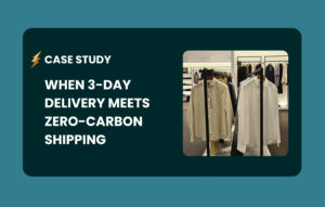 Sustainable fashion delivery case study