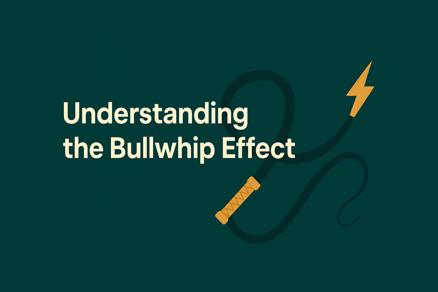 What is the Bullwhip Effect in Supply Chains