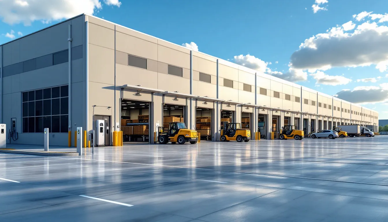 EV Logistics Warehouse