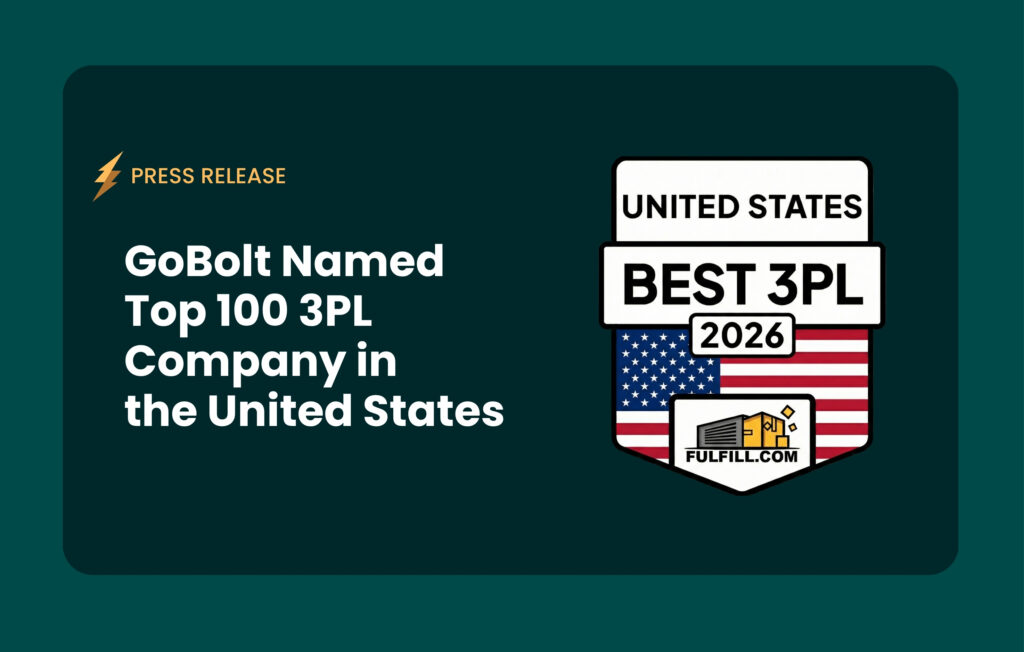GoBolt Named Top 100 3PL Companies in the U.S.