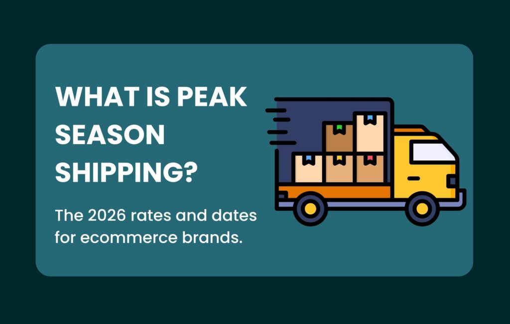 What Is Peak Season Shipping? UPS, FedEx & USPS Dates for 2026 (and How to Prepare)